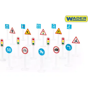 autíčko Sada dopravních značek 20 dílů