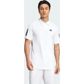 ADIDAS Polokošile Club Tennis 3-Stripes 2XL BÍLÁ