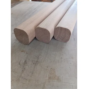 Madlo do koupelny Ntrid Madlo - Dub 45mm (R16 rohy) Velikost: 60cm