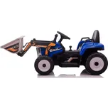 Dětský elektrický traktor Eljet s nakládací lžící modrá, Li-Ion