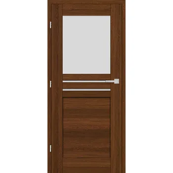 Interiérové dveře Falcové/Bezfalcové dveře - Juka 2 Ořech 3D GREKO