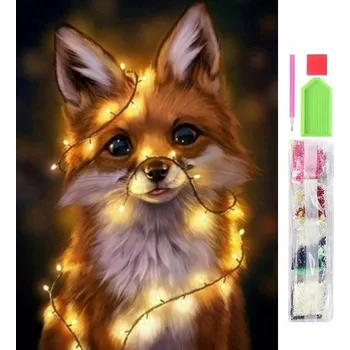 Diamantové malování Diamantové malování Liška 30X40cm