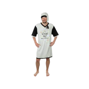 Pánská noční košile Noční košile - Úžasný muž Barva: Melír, XXXL