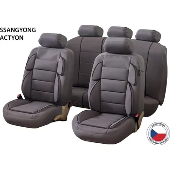 Potah sedadla Autopotahy Perfetto YL SsangYong Actyon šedá