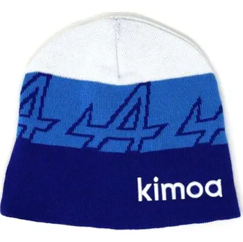 Čepice Čepice Alpine F1 Alonso Beanie White-Blue-Navy modrá/bílá