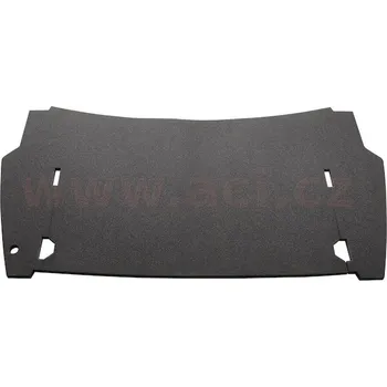 68 - 89 podložka pro tlumení hluku v motorovém prostoru, černá, 13 mm pěna, 2 mm tlumicí materiál CLASSIC