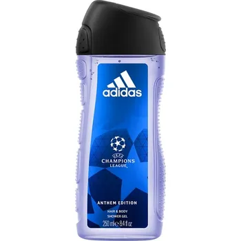 Sprchový gel Adidas sprchový gel 3v1 Uefa Champion Anthem Edition 250 ml