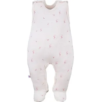 Kojenecké oblečení Eevi Dupačky Petite Kytičky LOSOSOVÁ - 62