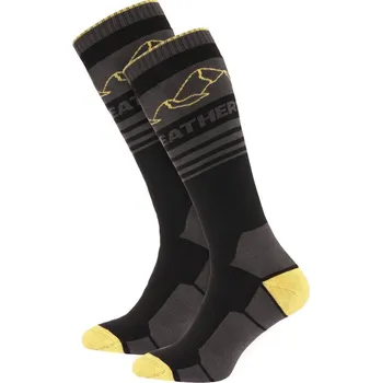 Pánské ponožky Ponožky SHAUN SNOW SOCKS (black) 8 - 10