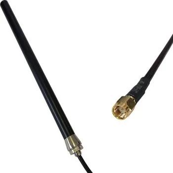WiFi anténa Anténa ANT-M4G3-SMA 2G (GSM/GPRS), 3G (UTMS), 4G (LTE), WiFi Tyč SMA Průchozí otvor/šroubení RF Solutions Všesměrový