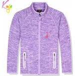 Dívčí flísová mikina Kugo FM9718, fialová