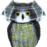 Harmony Plašič ptáků Sova - 3D maketa, 40 cm, rotující hlava 360 °
