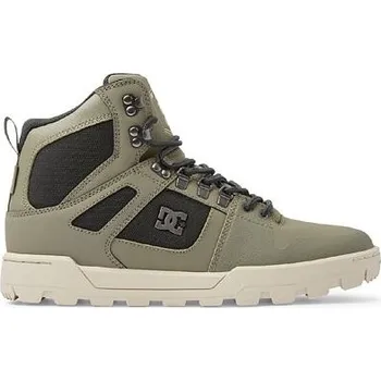 Pánská zimní obuv boty DC Pure High-Top WR GREEN/BLACK/WHITE velikost bot 45
