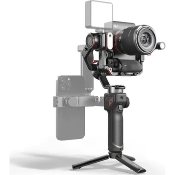 Stabilizátor pro fotoaparát a videokameru Hohem MT2 KIT - malý 3-osý stabilizátor foťáků, kamer, telefonů do 1,5kg s AI sledováním