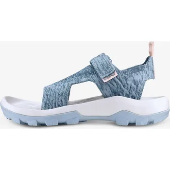 Chlapecké sandály QUECHUA Dětské turistické sandály MH120 28 MODRÁ|ŠEDÁ