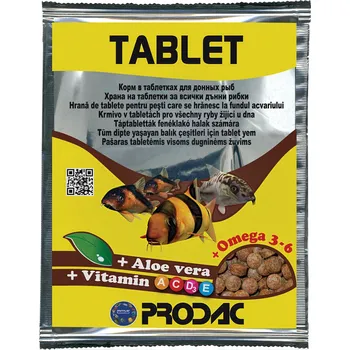 Akvaristika Krmivo pro ryby Prodac Tablet 12g