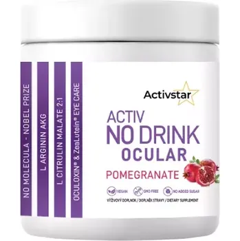 Speciální výživa Activ NO ocular drink 250 g - Působení zázračné molekuly NO – oxidu dusnatého na naše zdraví.