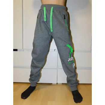 Teplé chlapecké tepláky Kugo GM9794 šedé