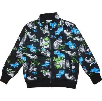 Chlapecká mikina Teplá chlapecká mikina Kugo GM9778 černá