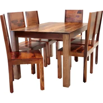 Jídelní set Jídelní set pro 6 osob z dřeva palisandr