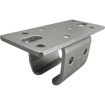 Dveřní kování Uchycení kolejnice na strop s otočenou základovou deskou HELM Agrar 100