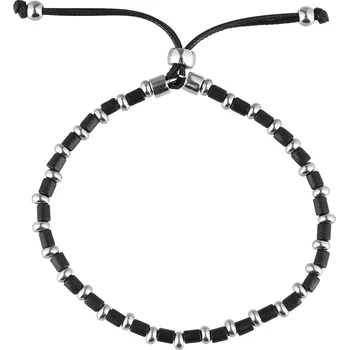 Náramek EVOLUTION GROUP CZ Náramek pánský kombinace dřeva a oceli - 43054.3