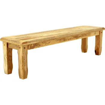 Masivní dřevěná lavice z manga 175x40