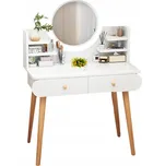 Toaletní stolek se zrcadlem Rebiko 80 x…