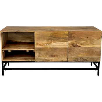 Televizní stolek Stolek pod tv z masivu mango 130x60x45