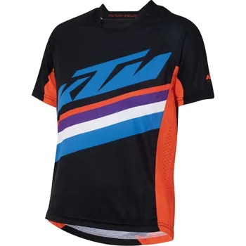 cyklistický dres Dětský dres KTM Factory Enduro Youth Barva: Černá, Velikost: 164