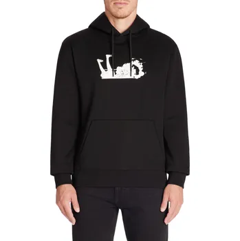 Pánské oblečení Celio Mikina Oni by Lousin San - Pánské Celio černá 3088898