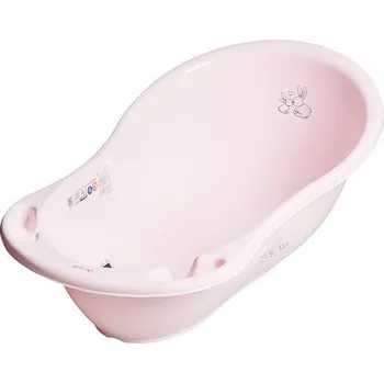 koupací vanička Tega Vanička s výpustí 86cm Králíčci RŮŽOVÁ