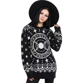 Pánský svetr svetr unisex - Cosmic Hallowmas - KILLSTAR - KSRA012240 - S