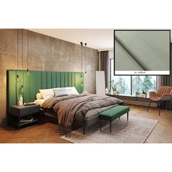 Předsíňová stěna Čalouněný panel Long 3 cm - béžová 02