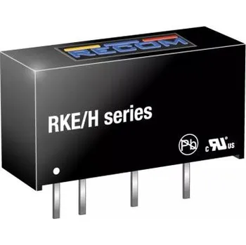 Měnič napětí DC-DC převodník 1W, výstup: 5V dc 200mA 4kV dc, Vin 10,8→ 13,2 V stejnosm