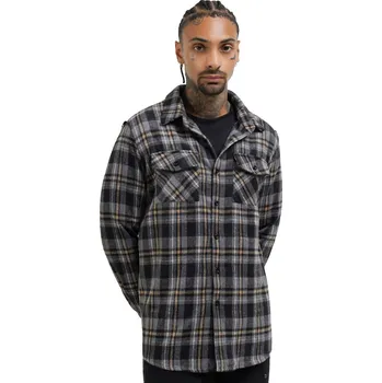 Pánská košile košile pánská KILLSTAR - Burning Light - Black/Grey - XXL