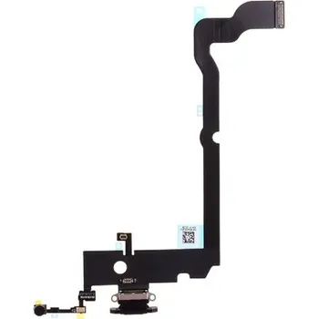 Náhradní díl pro mobilní telefon Apple Nabíjecí port Flex kabel iPhone XS Max - černý Genuine