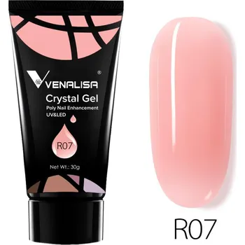 Venalisa Crystal Gel: Pink Nude - poly gel 30 ml