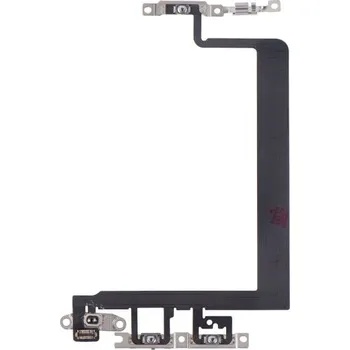 Náhradní díl pro mobilní telefon Flex kabel tlačítka zapínání a hlasitosti + kovová destička iPhone 13 IPH0451