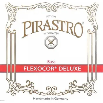 Struna pro kytaru a smyčcový nástroj Pirastro Flexocor deluxe P340020, Struny na kontrabas 4/4 sada