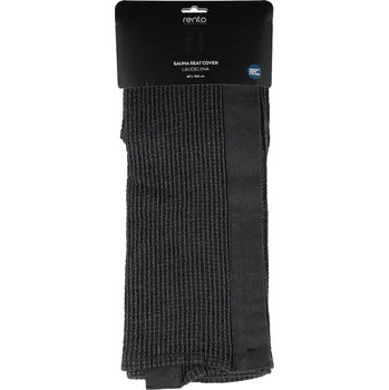 Podložka do sauny Rento - černá Rozměr podložky: 50x60 cm