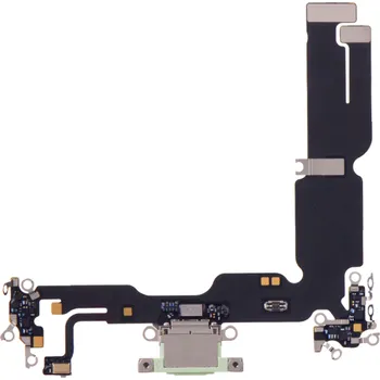 Nabíjecí port Flex kabel iPhone 15 Plus - zelený Genuine IPH0241