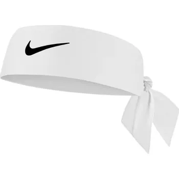 Pánská vesta Čelenka/šátek NIKE DRI-FIT Head Tie 4.0 White-Black bílá
