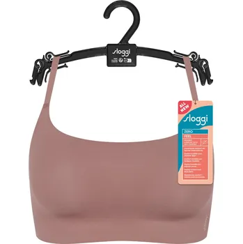 Dámské spodní prádlo Dámská podprsenka SLOGGI ZERO FEEL 2.0 ULTRA BRA MOCCA XL+