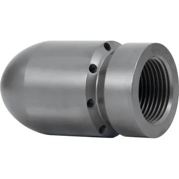 Příslušenství pro vysokotlaký čistič RM Suttner Vysokotlaká tryska GRANÁT-30° na čistění potrubí 8+1, závit 1" vnitřní, vel. trysky 120-390, 500bar / 150°C, tvrzená nerez Velikost trysky: 150