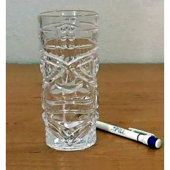 Sklenice Tiki sklenice 450ml, Maori koktejlová keramická sklenice.