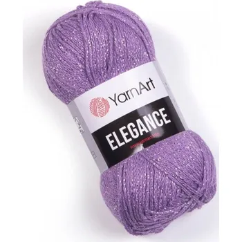 Galanterie Pletací příze Elegance lurex 50 g - 111 sv. fialová