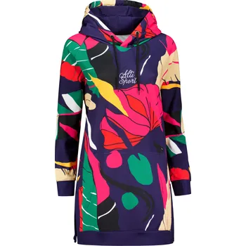 Dámská móda Dámská funkční mikina premium ALTISPORT VOJ/ALW042MI03 TMAVĚ MODRÁ S