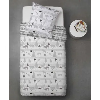 Povlečení Povlečení Profod Renforce sobi Barva: sobi, Velikost: 140x200, Uzávěr povlečení: Zip