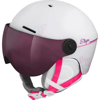 Cyklistická přilba Etape – dětská lyžařská přilba SPEEDY PRO, bílá mat
